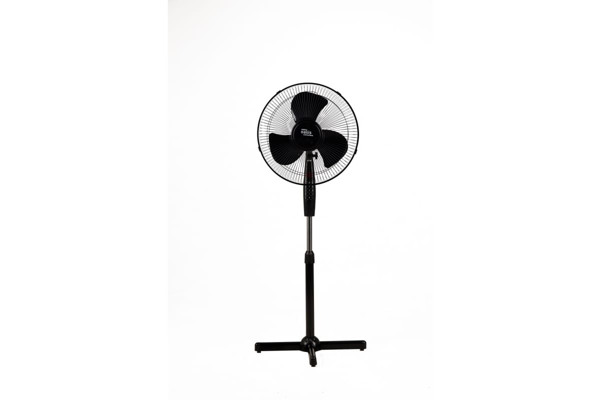Вентилятор напольный Oasis VF-40PB (черный) 50см (2шт)